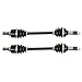 ECCPP CV Axle Drive Shaft Assembly fit 2007-2014 for Yamaha Grizzly 550/700 Left/Right 28P-2510F-04-00 28P-2530V-01-00 2 PCS