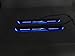 Price comparison product image RQXR acrylic led moving door scuff dynamic welcome light sill with colors changing flat plate lining strips for xf xj (for front doors 2pcs)