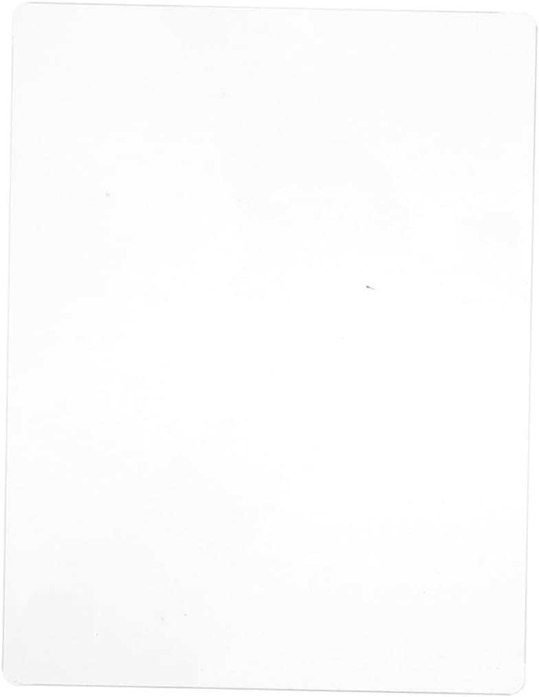 STOBOK Die Cutting Embossing Pad Acrylic Board for Scrapbooking Diy Crafts and Manual Embossing Machine and Easy to Clean Accessory
