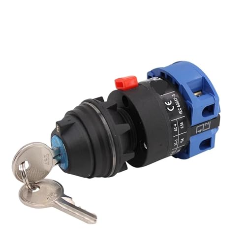Interrupteur à came rotatif pour empêcher les démarrages accidentels de machines avec clé de sécurité