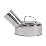 Zambuph Reise Toilette für Senioren und Männer, diskrete Urinflasche aus Edelstahl für den...