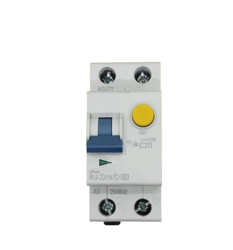 Disyuntor diferencial PFL9-20/1N/C/003 para mantener los electrodomésticos del hogar seguros