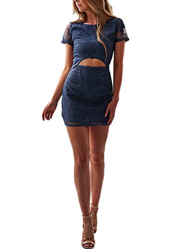 IyMoo Sexy Mini Skirt for Women Clubwear - Sexy Jumpsuits for Women One Piece Women Halter Sleeveless Party Outfits Hight Split Pants Bandage Romper Dark Grey