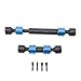 Steel RC Center Drive Shaft, Universal Steel CVD Driveshaft Rust Proof for Traxxas REVO 3.3 for Summit E REVO 2.0 (Blue)