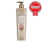 Jergens Natural Glow Self Tanner Body Lotion, Sunless Tanning, Medium to Deep Skin Tone, Daily Moisturizer with Coconut Oil, Vitamin E and Antioxidants 10 Oz - Image 2