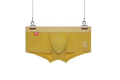 Men's Fly Pouch Underwear Breathable Boxer Briefs Separated Pouch Colorful Trunks2