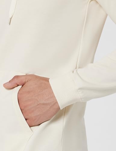 Image of Allen Solly Men's Classic Cotton Solid Hooded Sweatshirt with Kangaroo Pockets