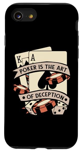 iPhone SE (2020) / 7 / 8 The Art Of Deception �|�[�J�[�n���h�e�L�T�X�z�[���f���v���C���[�|�[�J�[ �X�}�z�P�[�X