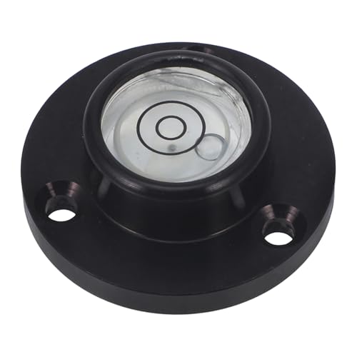 LIFKOME 小型高精バブル水準器 多機能レベラーツール ポケット ゴルフパッティング キャンピングカー用 丸型気泡測定器 温湿対応