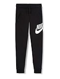 Nike Jungen Sportswear Club Fleece Jogginghose, Schwarz/Schwarz, XS