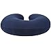 Onacosht Muslin Nursing Pillow Cover Soft 100% Cotton Feeding Pillow Slipcover Fits Standard Infant Nursing Pillow for Baby Boy and Girl, Navy Blue