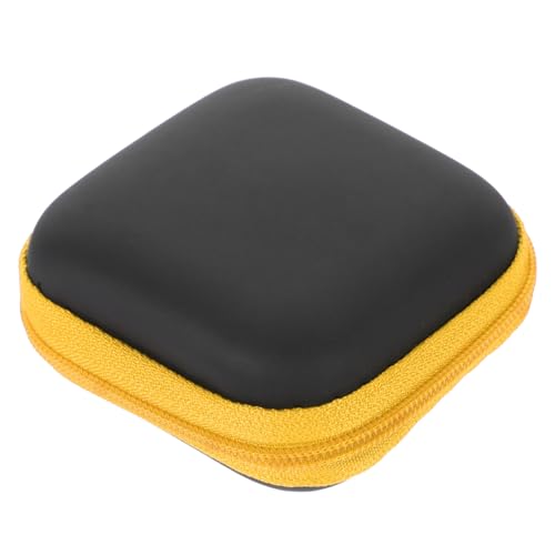 UKCOCO Eva Material Protective Case for Earphones Stylish Earbuds Case Zipper for Easy Access Compact Travel Organizer