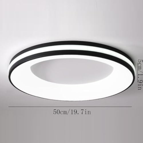 Plafonnier LED télécommande éclairage variable pour cuisine et chambre - 6