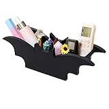 Bathroom Decor Box Bat Boxes Bat Tray,Makeup Organizer-Cosmetic Organizer for Crystal Cosmetic Brush Remote&Keys