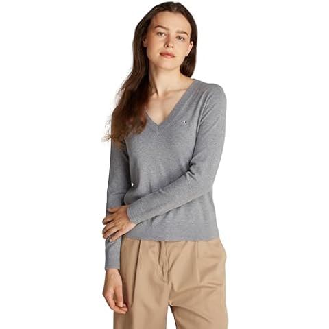 Tommy Hilfiger Women's V-Neck Jumper Cover