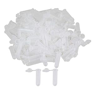 BQLZR 2ml Kunststoff Mikrozentrifugenröhrchen 100er-Pack