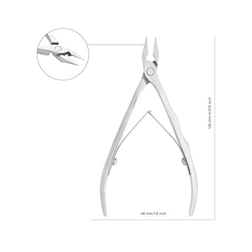 Staleks Professional ingrown nail nippers EXPERT 61 12 mm podo nail cutters pro pedicur salon use NE-61-12 - Image 3