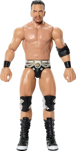 Mattel WWE Ricky Saints Action Figure Main Event Series #164 6-inch Collectible Superstar with 14 Articulation Points & Life-Like Look