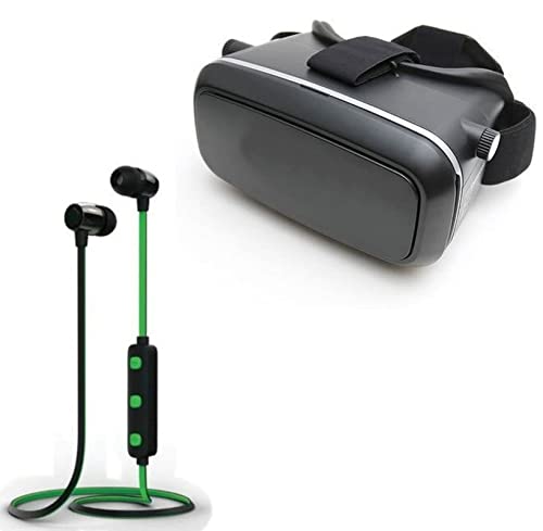 Amazplus 2 Year Warranty Combo Pack of 2 Items - ConShine.3D.Headset, Sport Wireless Bluetooth Magnet Headset (1 Year Warranty)