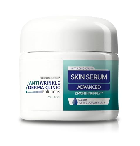 Anti Wrinkle Face Cream Derma Clinic Solutions Skin Serum - Our Best Anti Aging Cream - 2 Month Jar...