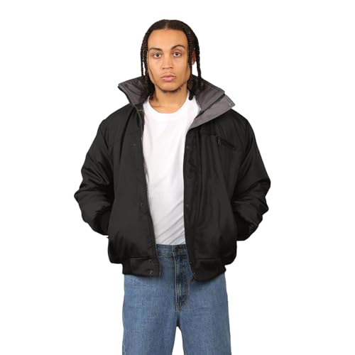 Manteau d'hiver décontracté homme chaud et léger contre le froid et la pluie