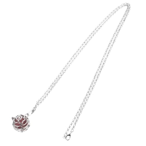 Yardenfun Creative Neck Pendant Volcanic Stone Aromatherapy Necklace Chakra Necklace Perfume Pendant