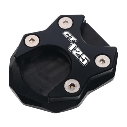 Plaque support béquille moto CT125 extension haut de gamme en aluminium CNC anodisé