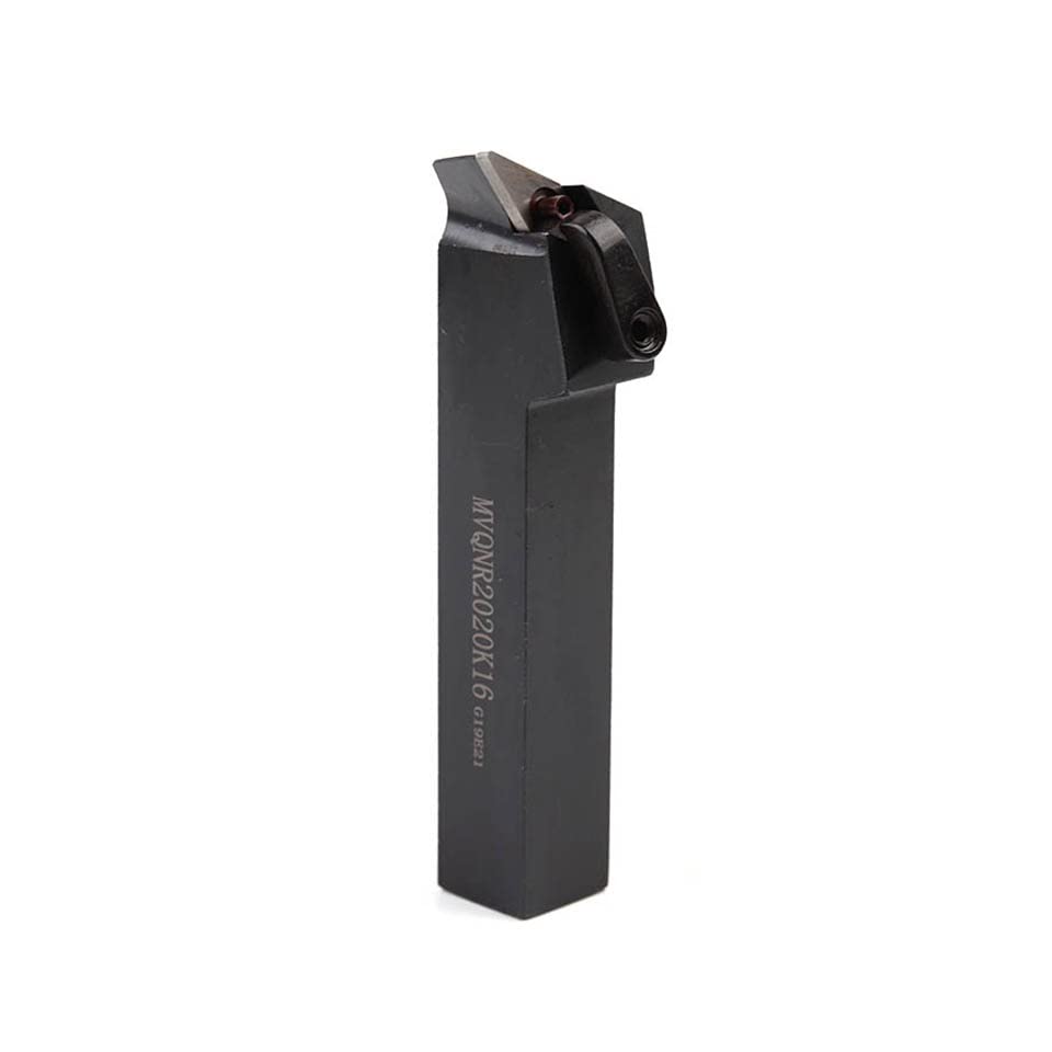 1pc External Turning Tool MVQNR/L1616H16 MVQNR2020K16 MVQNR2525M16 MVJNR/L Holder Lathe Cutting Tool for VNMG16 Carbide Insert(MVQNR1616H16)