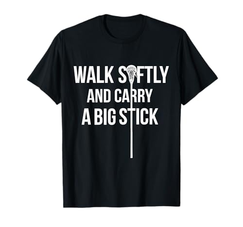 Long Stick Middie Lacrosse T-Shirt Defenseman Tee