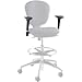 Safco Product Chair Arms for Metro Extended-Height Chair 3495 BL, Durable Polyurethane Construction, Height Adjustable