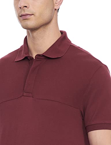 Image of Levi's Men's Cotton Regular Fit Solid Polo T-Shirt