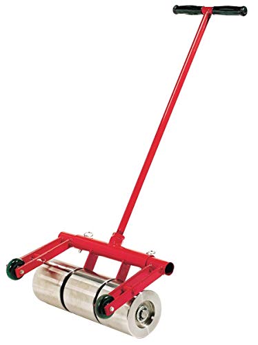 100 lbs Vinyl & Linoleum Floor Roller with Transport Wheels