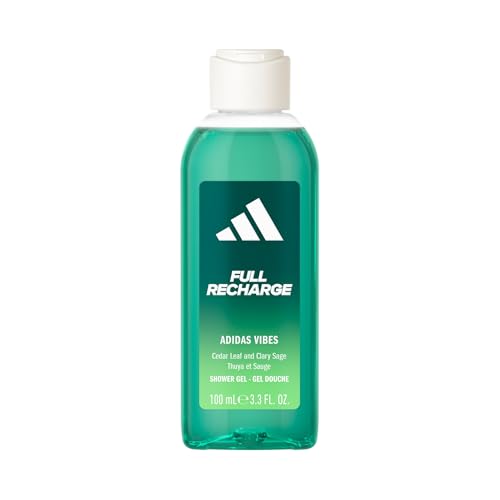 adidas Vibes Full Recharge le coffret cadeau idéal avec Eau de Parfum et douche 100ml - 5