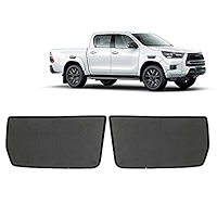 2Pcs Car Sun Shade Cover Blind Mesh Max UV Protection for Rear Front Window Kids