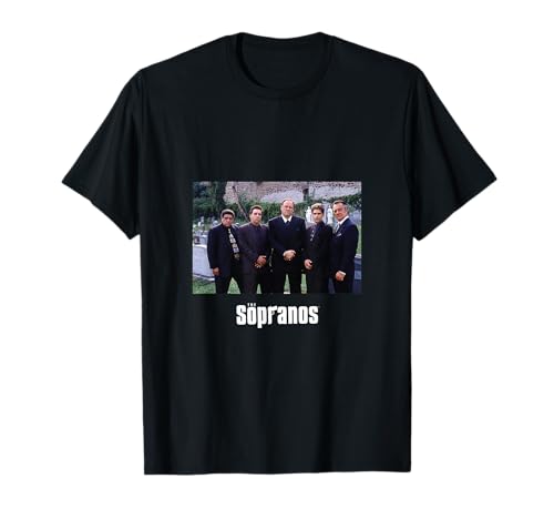 The Sopranos Iconic Cast Cemetery Photo TV Series PAPL2589 T-Shirt