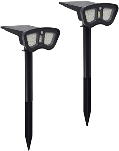Capteur de mouvement solaire à 40 LED et 3 modes de projecteur étanche pour chemin de garage