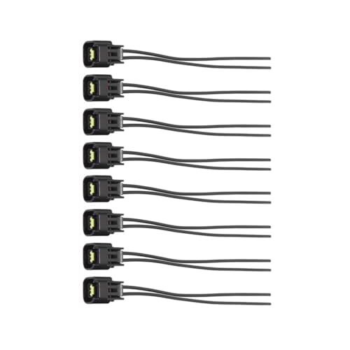 Arnés bobina encendido de 8 piezas compatible con Lincoln y conectores impermeables DJ7022Y