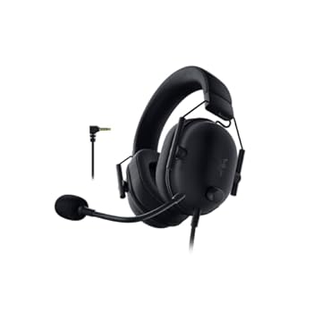 Razer Fone de ouvido BlackShark V2 X Xbox: drivers de 50 mm - microfone cardioide - leve - confortável - fones de ouvido com isolamento de ruído - para Xbox Series X, Series S, PS5, PC, switch via