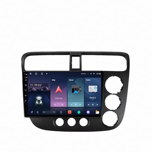 Autorradio 2 DIN con Bluetooth para Honda Civic, ideal para tus viajes