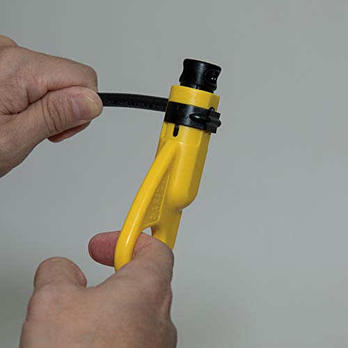 Klein Tools VDV002-818 Coax Cable Tester / Cable Installation Kit, Cable Stripper, Crimper, Coax Explorer 2, and 6 F Compression Connectors