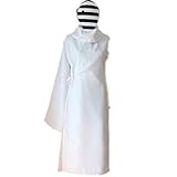 Anime Tokyo Ghoul Nashiro Kurona Yasuhisa White Cosplay Costume Full Set (Custom Made)