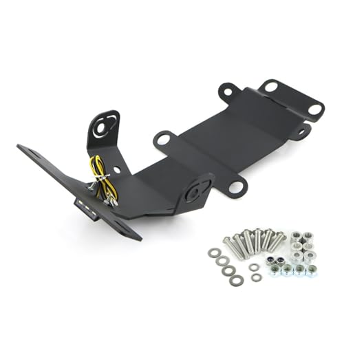 Support de plaque d'immatriculation Yamaha XSR700 rigide et ajustable - 3