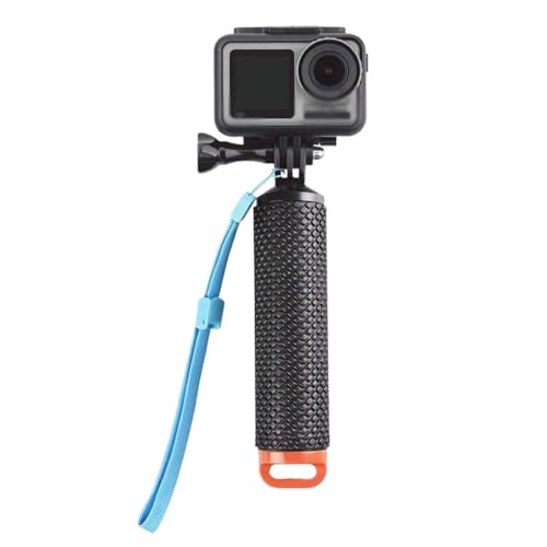 Caméra de sport PNAWLLCF portable et flottante pour éviter les pertes en plongée