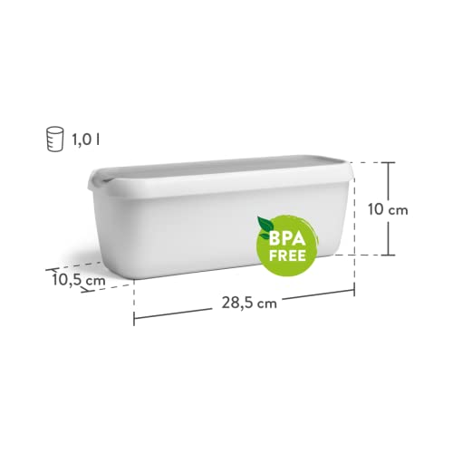 Eisbehälter Set von Springlane für die Aufbewahrung von Speiseeis