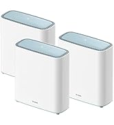 D-Link Eagle Pro AI Mesh WiFi 6 Router System (3-Pack) - Multi-Pack for Smart Wireless Internet N...