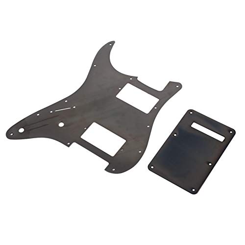 Plaque arrière de Guitare-Guitares cuivre HH Pickguard et Plaque arrière Tremolo Cavity Cover pour Guitare - Les Beatles, Paul McCartney, John Lennon, RIngo Starr, George Harrison Plaque arrière de Guitare-Guitares cuivre HH Pickguard et Plaque arrière Tremolo Cavity Cover pour Guitare – Image 3