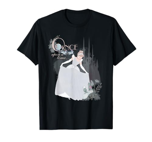 Disney Princess Cinderella Vintage Once Upon a Time T-Shirt