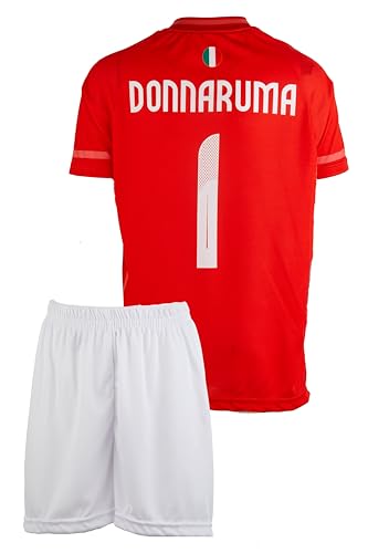 Mefstone Italien Kinder Trikot Donnarumma für Kinder, 2024 Football...