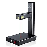 EM-Smart One 18W Fiber Laser Marking Machine,Laser Engraving Machine with 110x110 mm Bed Galvo...