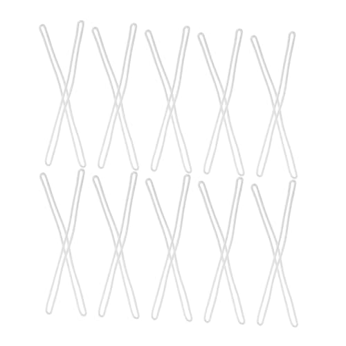 Cordons pour badges d'identification transparents lot de 200